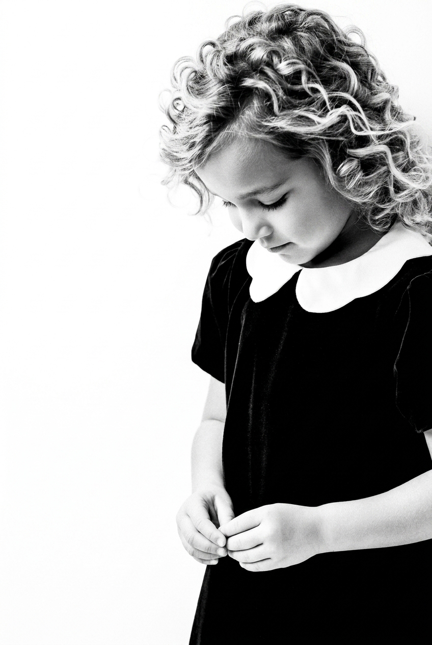 Retrato de familia completa en estudio, Madrid